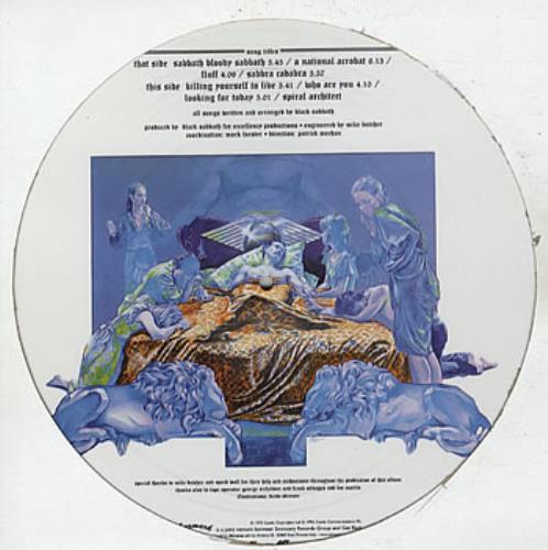 Black Sabbath Sabbath Bloody Sabbath UK picture disc LP